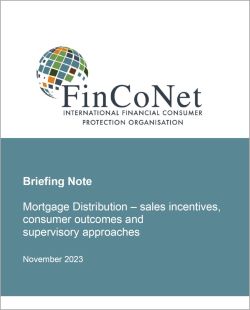FinCoNet SC6 briefing Note Mortgage distribution bijou